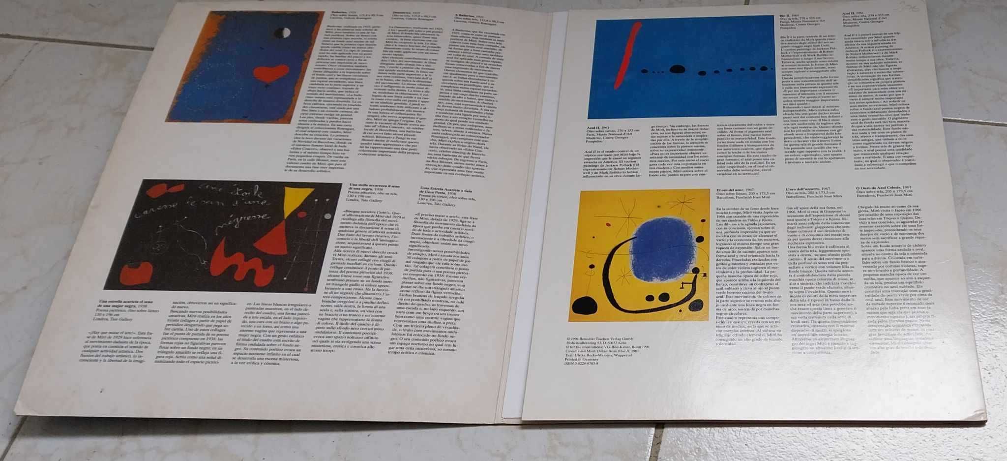 6 Posters de Miró (Taschen Posterbook), by Tashcen Verlag Benedikt