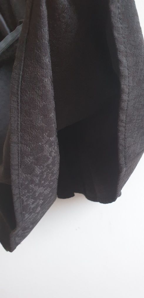 Sukienka czarna z odkrytymi ramionami, VILA CLOTHES roz.38, elegancka