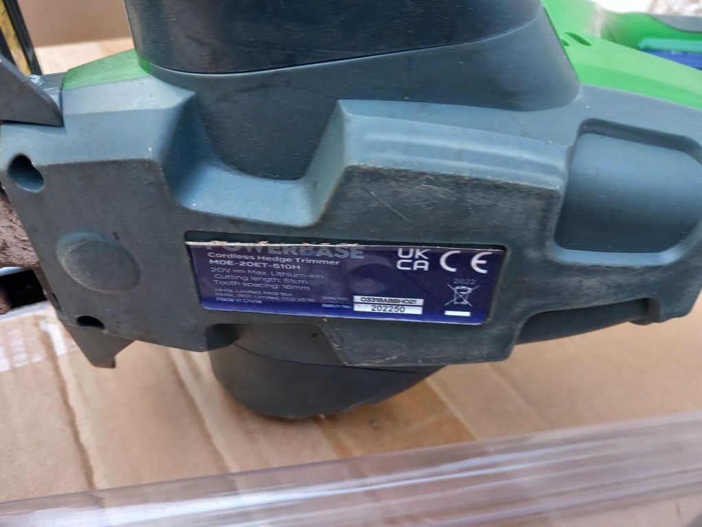 Powerbase Akumulatorowe nożyce do żywopłotu 51cm