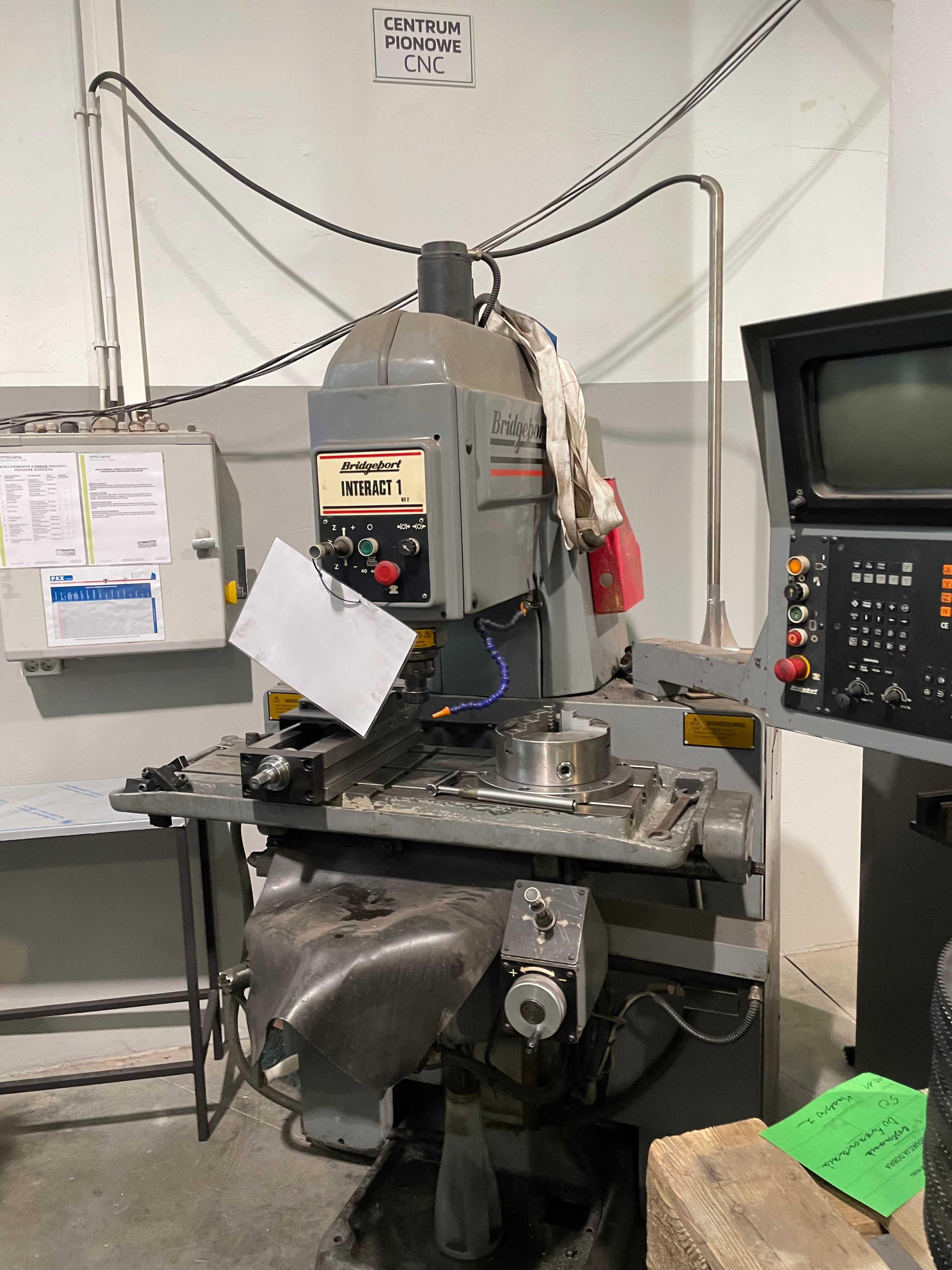 Frezarka Bridgeport Interact 1 ze sterowaniem Heidenhain TNC 151