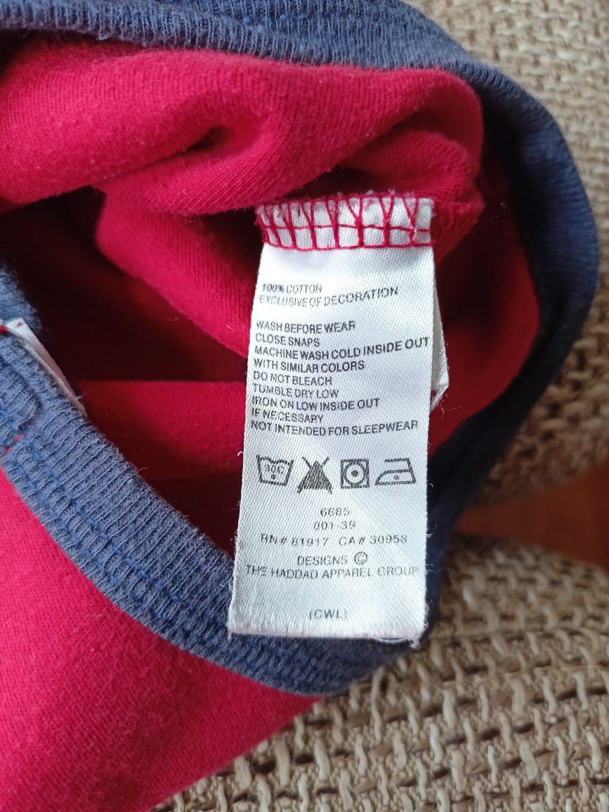 Body Nike z napisem z krótkim rękawem rozm. 18 m. (86).
