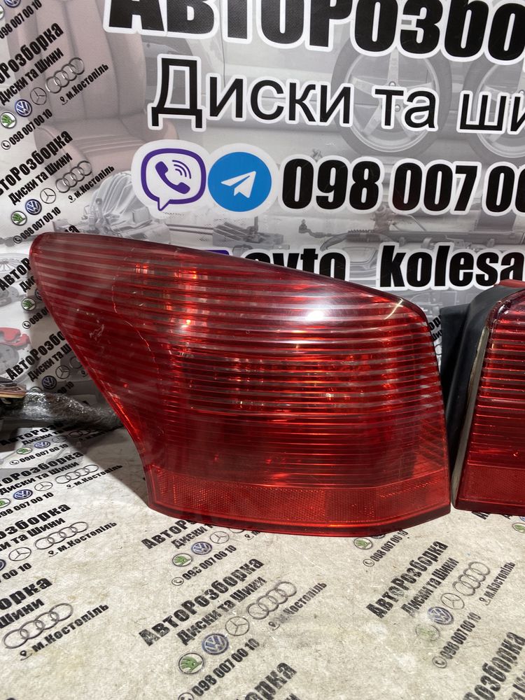 Стоп Стопи Фонарь Ліхтар Рестайлінг Peugeot 407