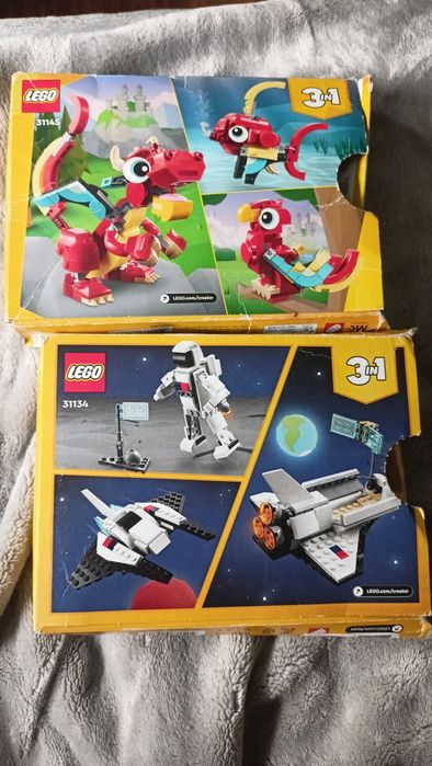 LEGO 3w1 dwa zestawy 31145 i 31134