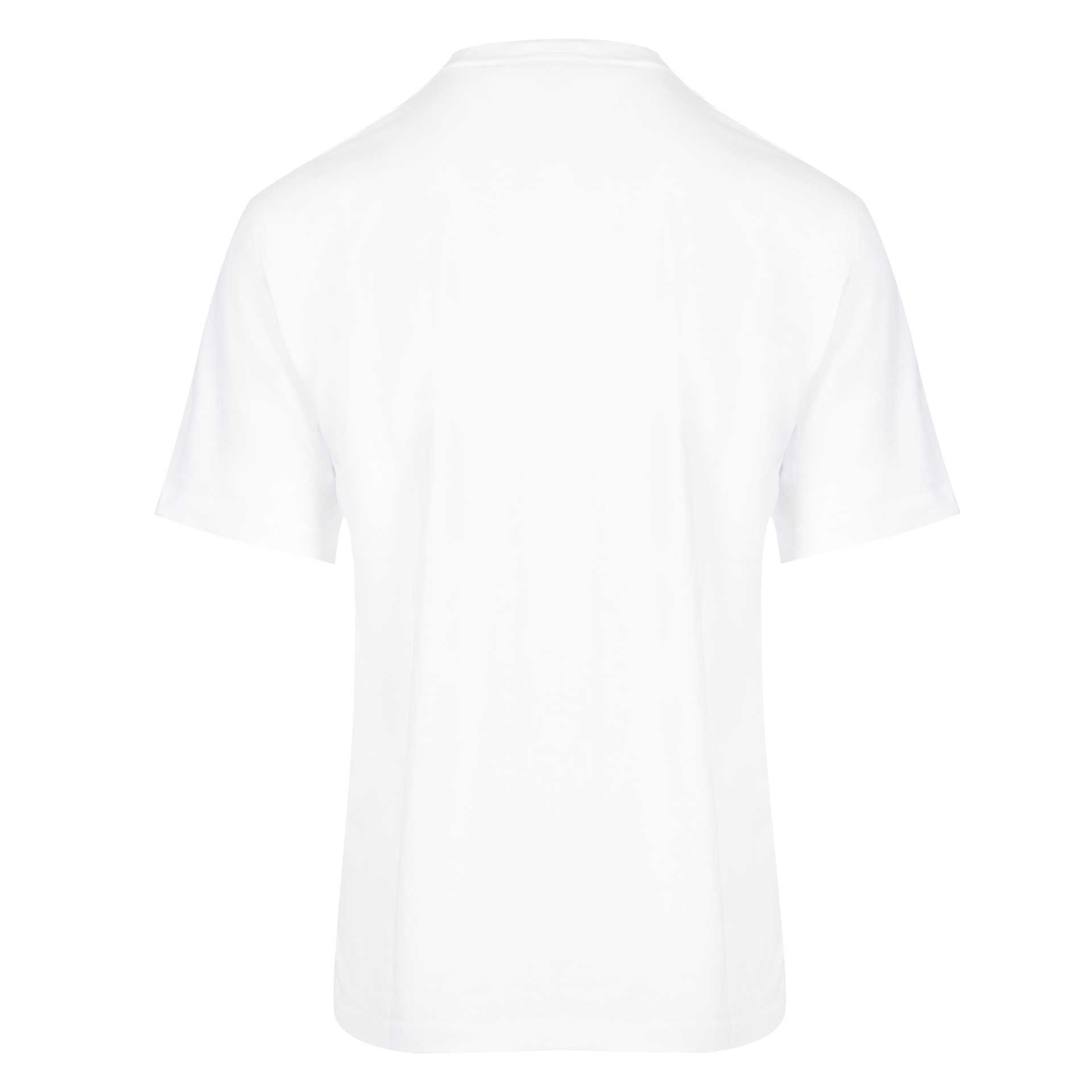 JUST CAVALLI markowy włoski t-shirt NOWOŚĆ WHITE