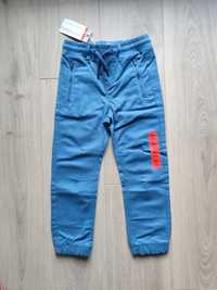 Spodnie jeansy jogger 110