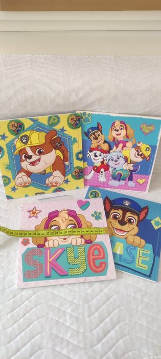 Дерев'яні картини магніти Щенячий патруль, декор