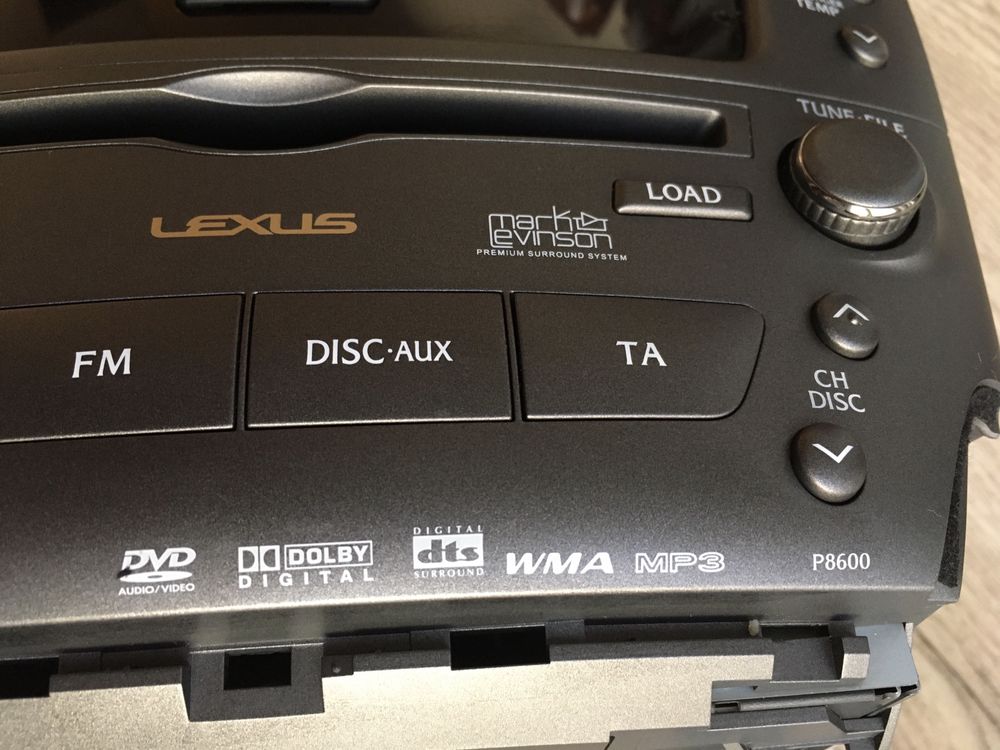 Монитор навигации магнитола Lexus IS тачскрин 2007 год