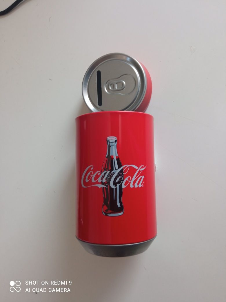 Mealheiro lata coca cola