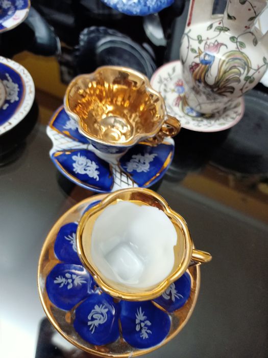 Lousas chávenas coleção Antiguidades