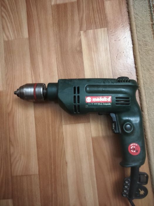 Дрель Метабо Sb E 600 R+L импульс