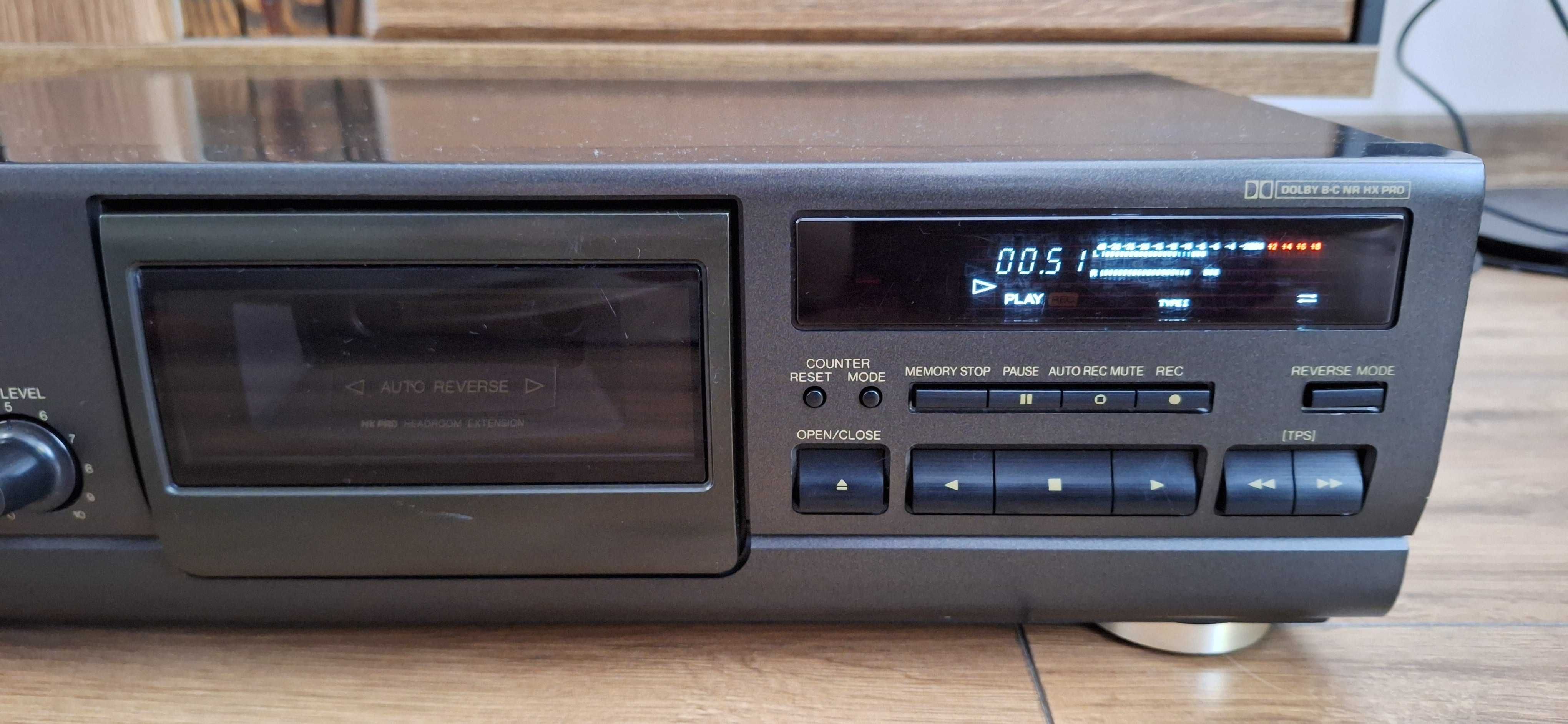 Magnetofon Kasetowy Technics RS-BX501 ! Sprawny Po Serwisie OKAZJA !