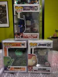 Pop funko olx marvel dragonball transformers piccolo optimus prime