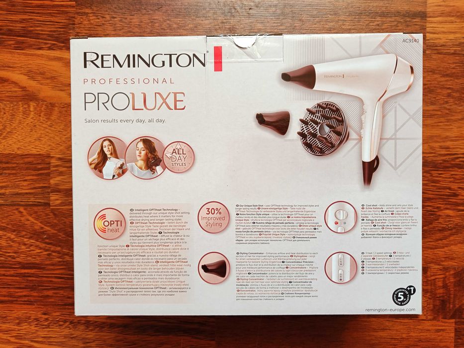 NOWA Suszarka do włosów Remington, PROluxe AC9140 Gwarancja do 2029