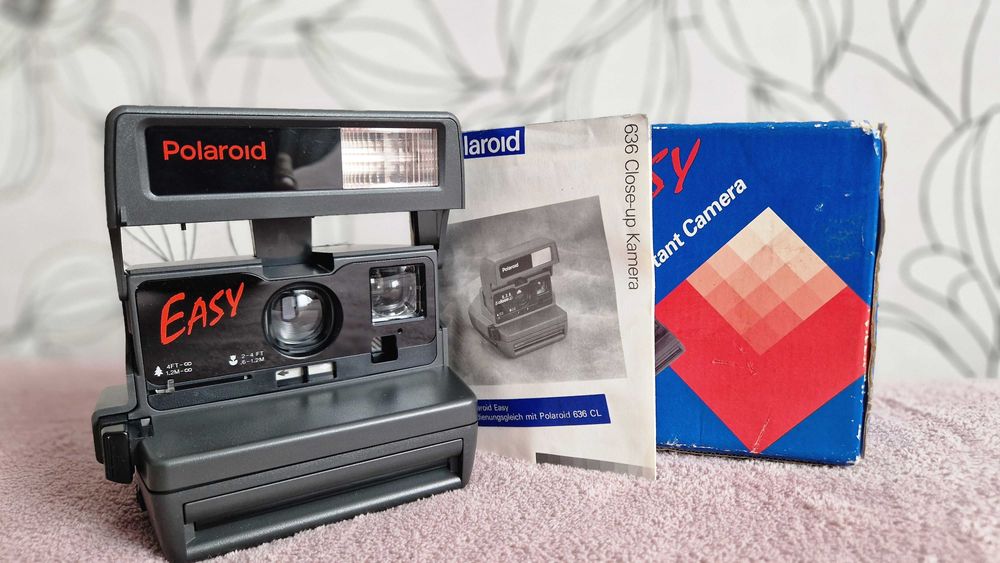 Aparat Polaroid Easy na wkłady typu 600 jak nowy