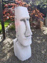 Figura betonowa moai ozdoba ogrodowa