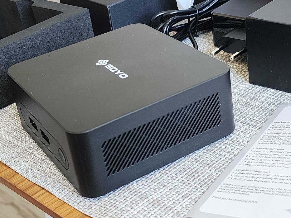 Міні ПК (MINI PC) SOYO M2 PLUS  16GB/512GB SSD intel N100 12th Gen