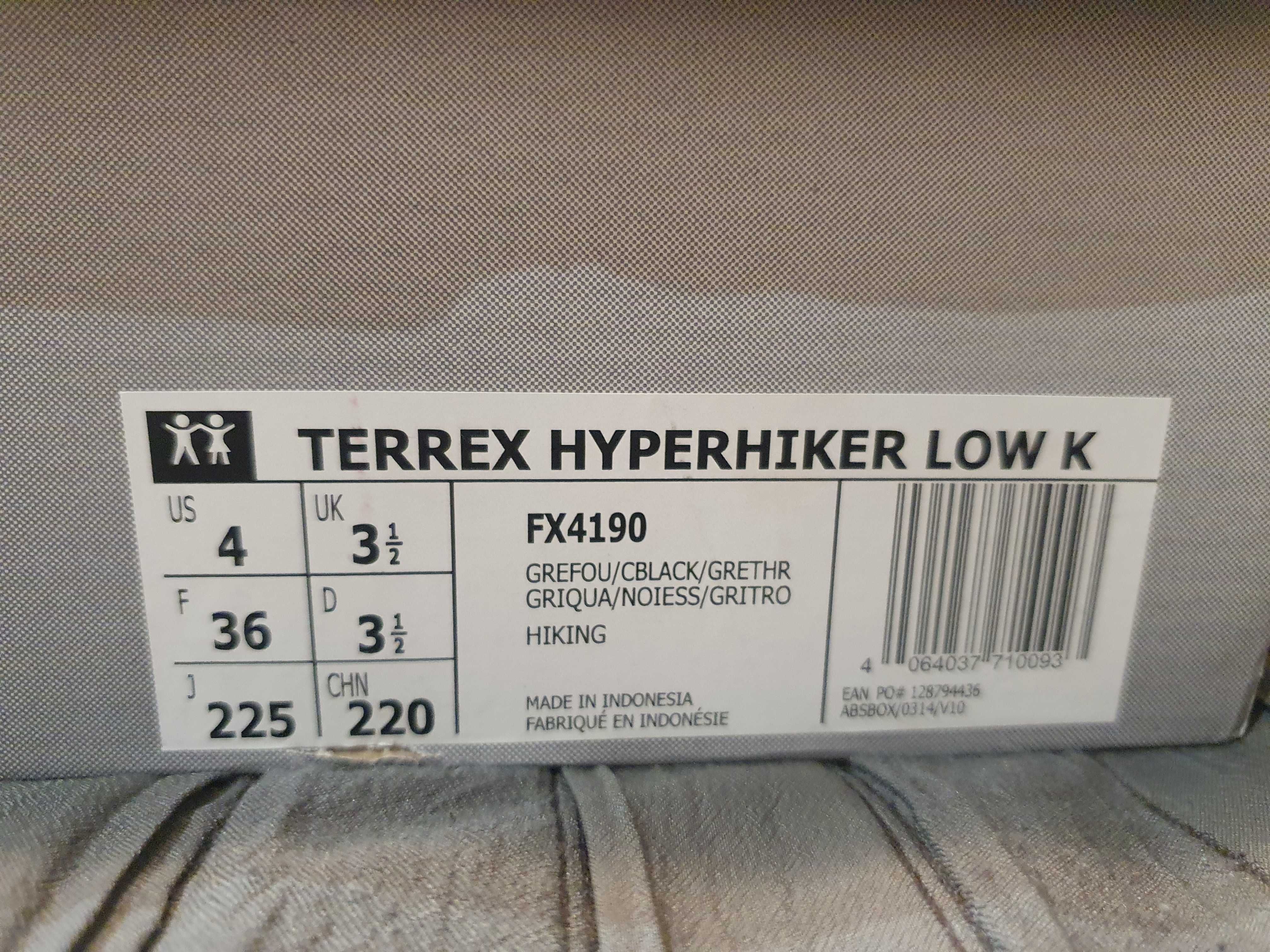 Buty Adidas Terrex Hyperhiker Low K. r.36 stan bdb