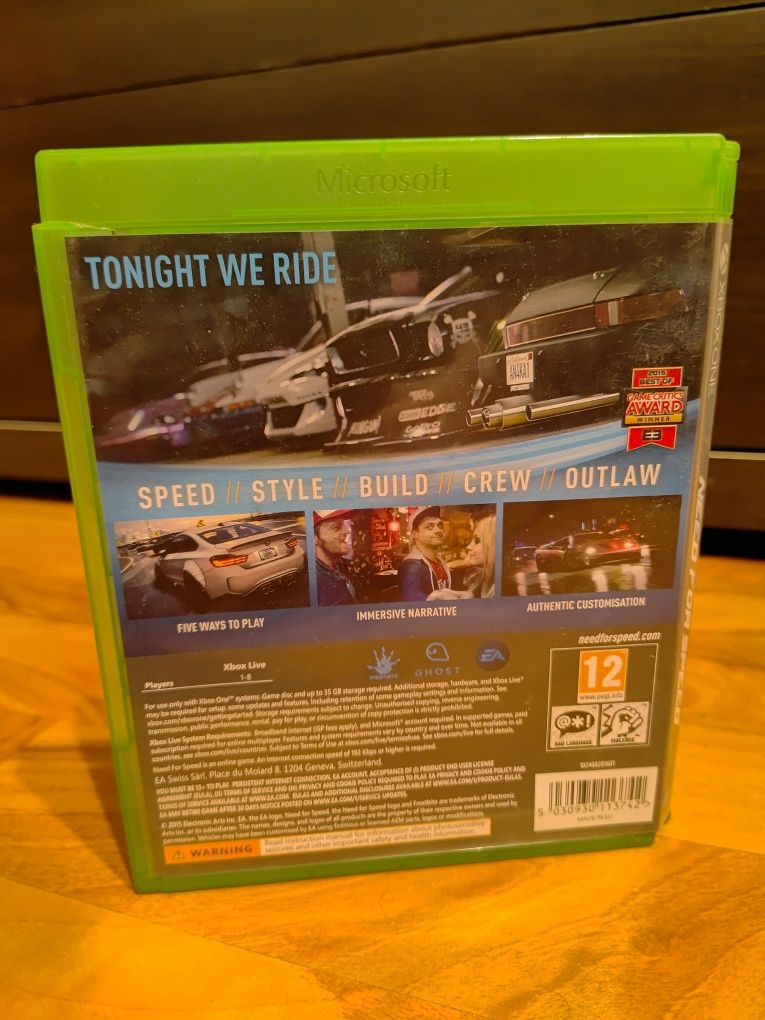 Xbox ONE Need for Speed