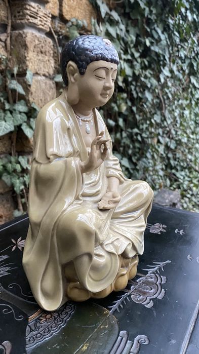 Будда 26 см в идеале, терракот, коллекция статуэток в восточном стиле