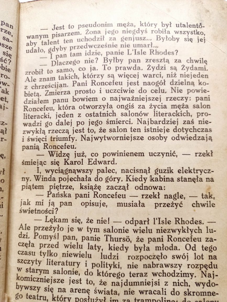 Ostatni Bóg Farrere powieść unikat 1928