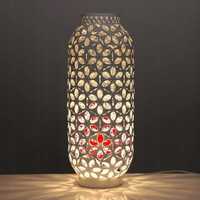Lampa lampion ażur podłogowa glamour 54 cm dekoracja