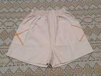 Szorty krótkie spodenki spodnie beżowe vintage  68/74
