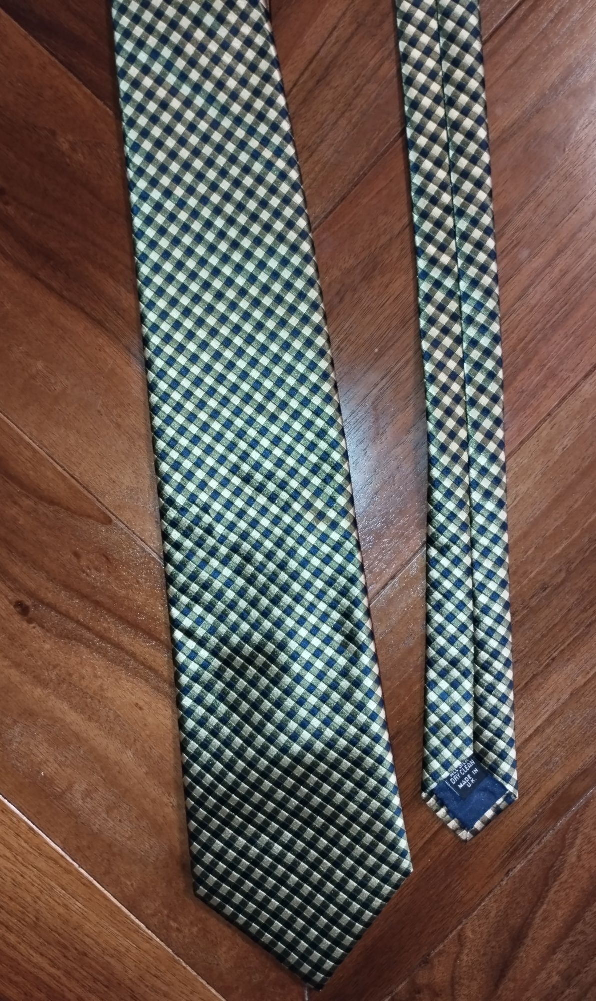Краватка галстук Barbour шовк silk