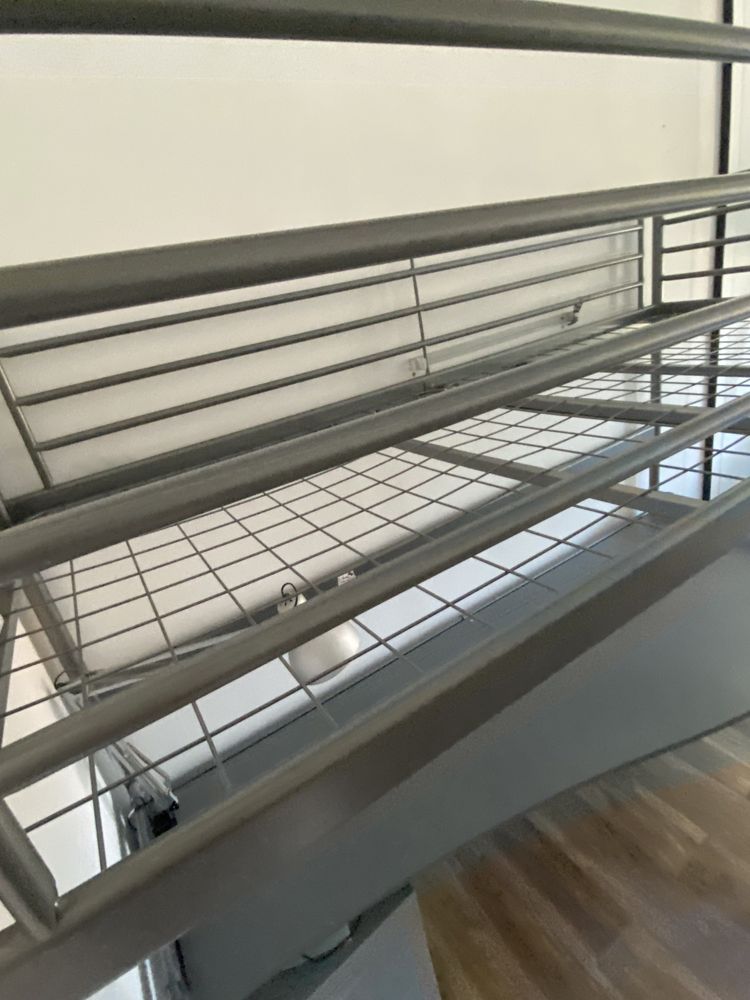 Łóżko piętrowe z biurkiem ikea