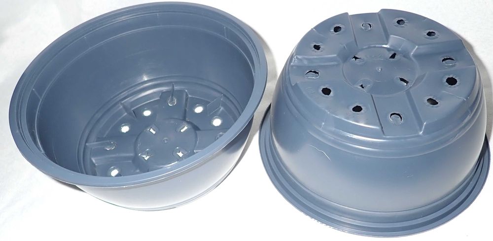 Miski na chryzantemy 20cm 2,2 L Misy chryzantemówki antracyt