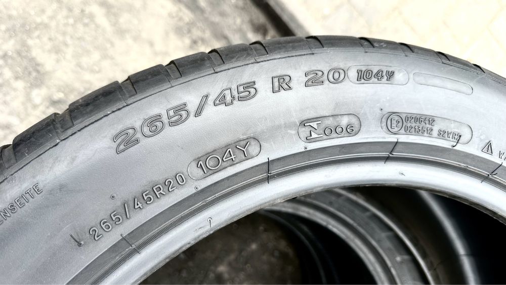 265/45/20+295/40/20 Michelin Latitude Sport3 | 85%остаток |летние шины