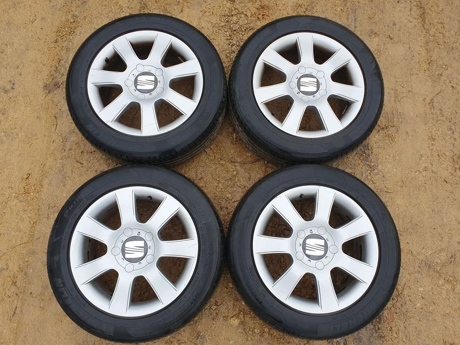SEAT R16 KOŁA LETNIE FELGI ALUMINIOWE RONAL 16&quot; 5x112 ALUFELGI TOLEDO III ALTEA LEON