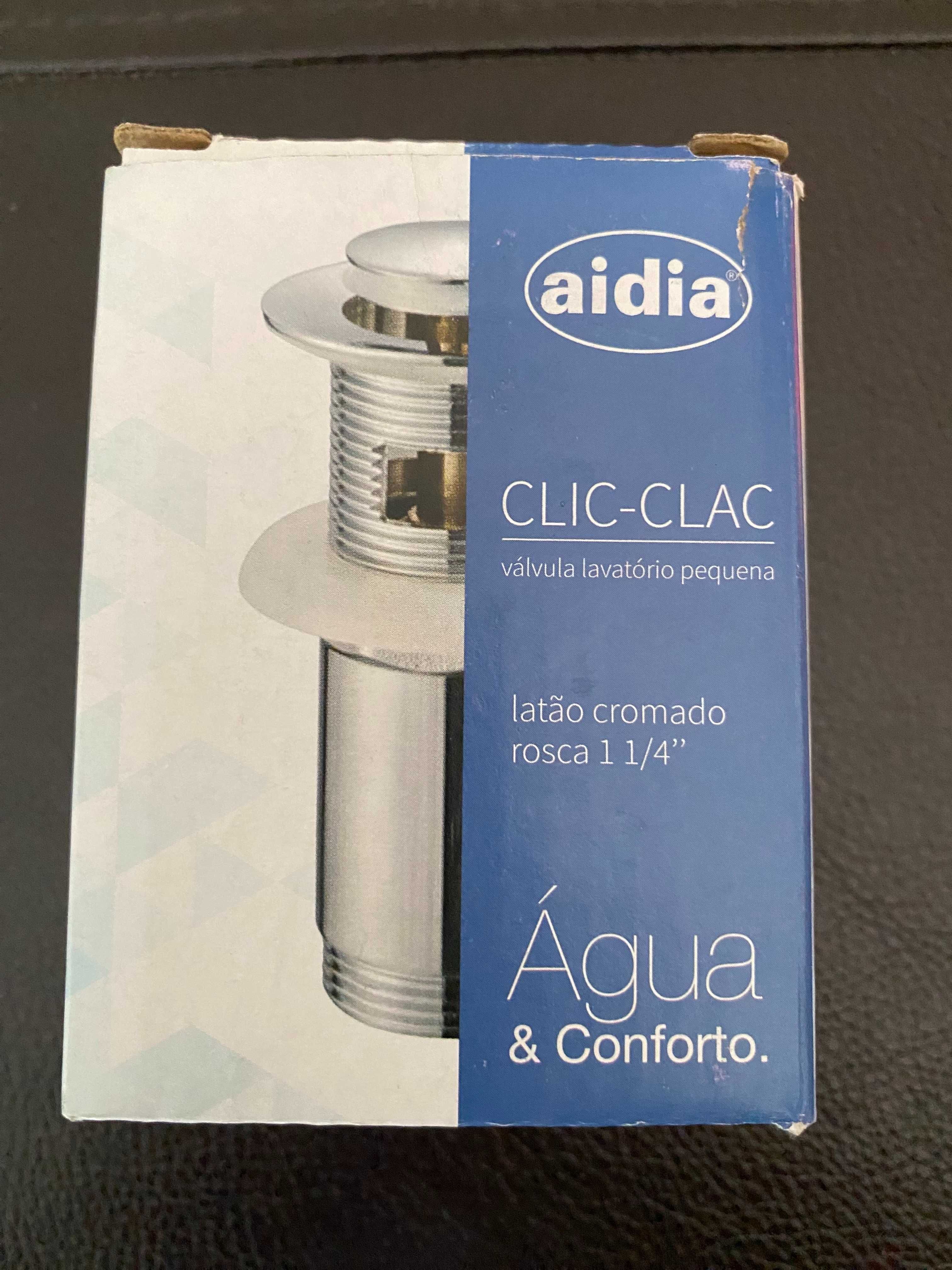 Clic-Clac basin or bidet plug
