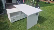 Biurko 130x60 L=P + Szafka RTV 100 Fashion Mint MEBLIK