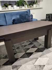 Ławostół,ława, stolik rozkładana o podnoszona Wenge 120x65