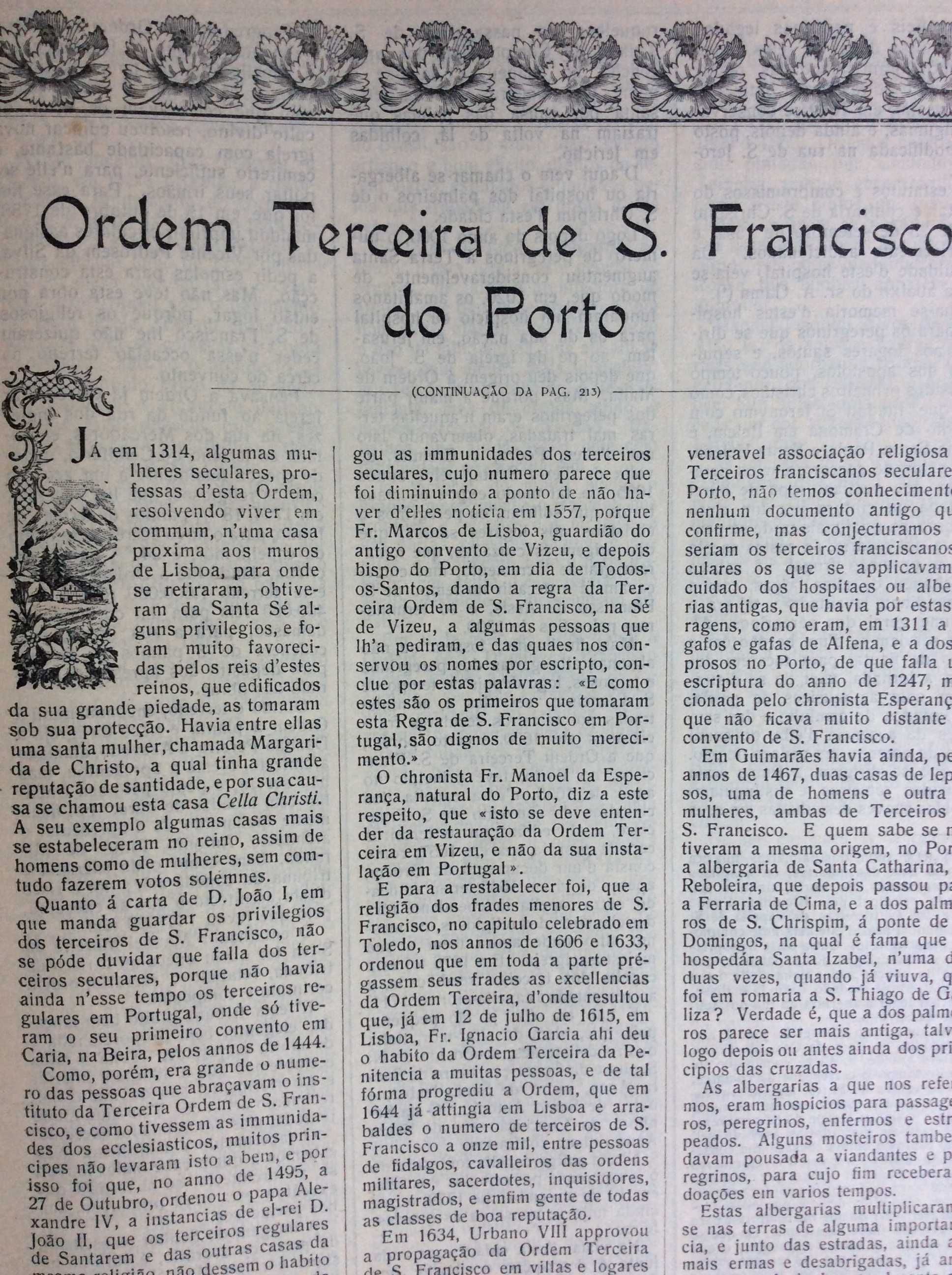 Um pouco da história do Porto e arredores, 1919. Edição escassa
