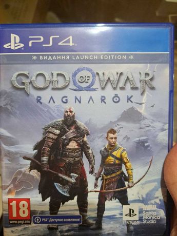 Диск God of War Ragnarok(PS4) Русская озвучка