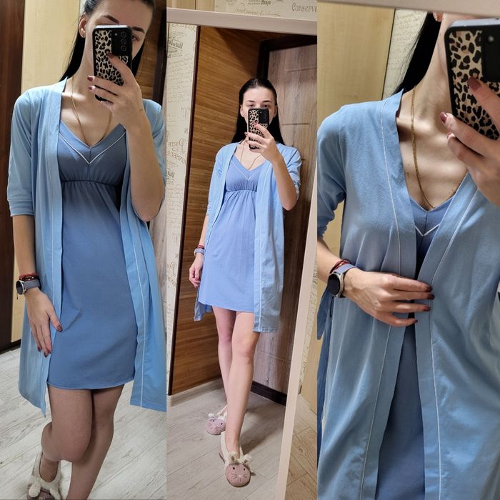 Набір на пологи (сорочка+пеленка)