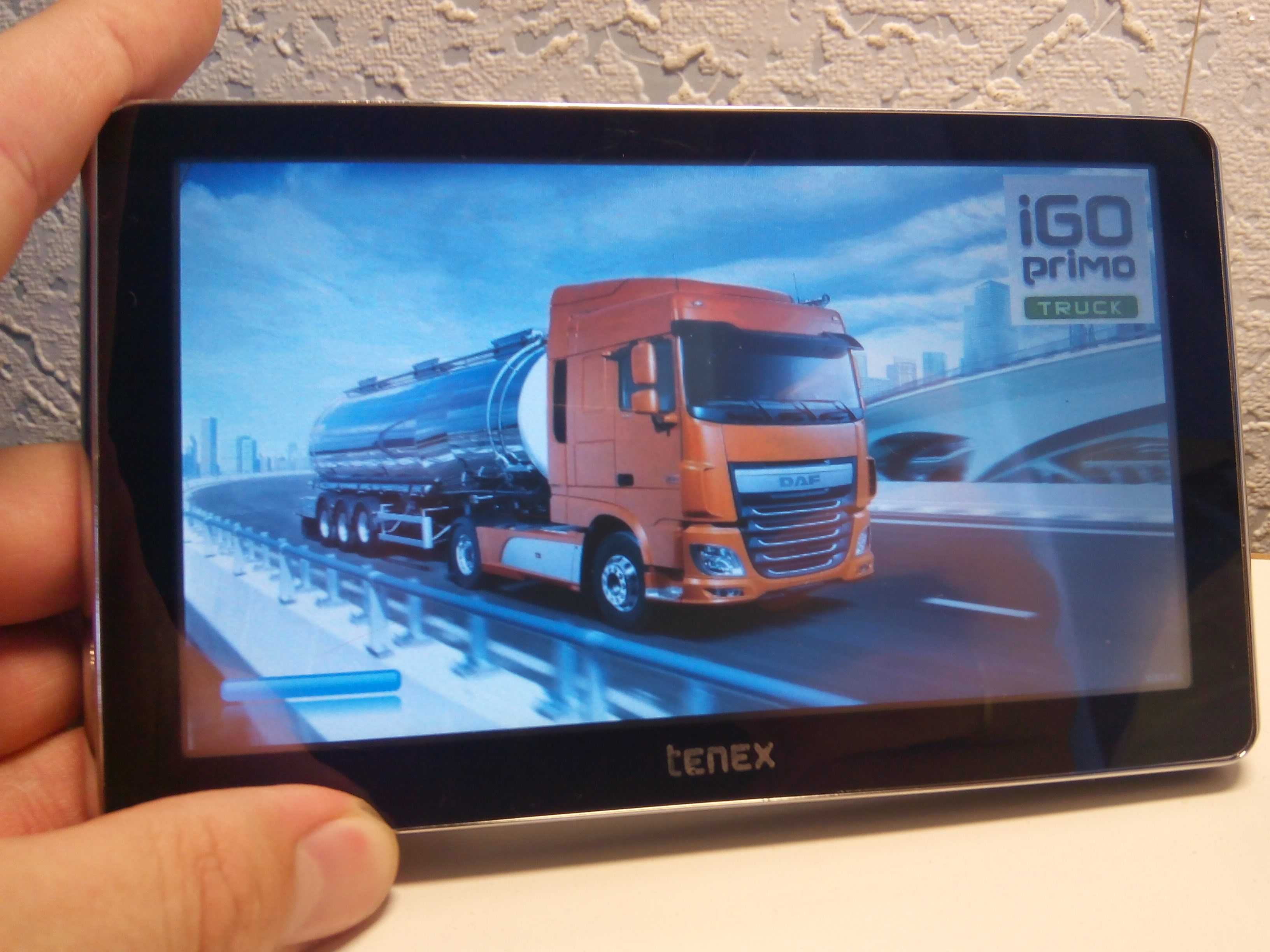 GPS грузовой навигатор Tenex (IGO Truck)! Карты для грузовиков 2024г.!