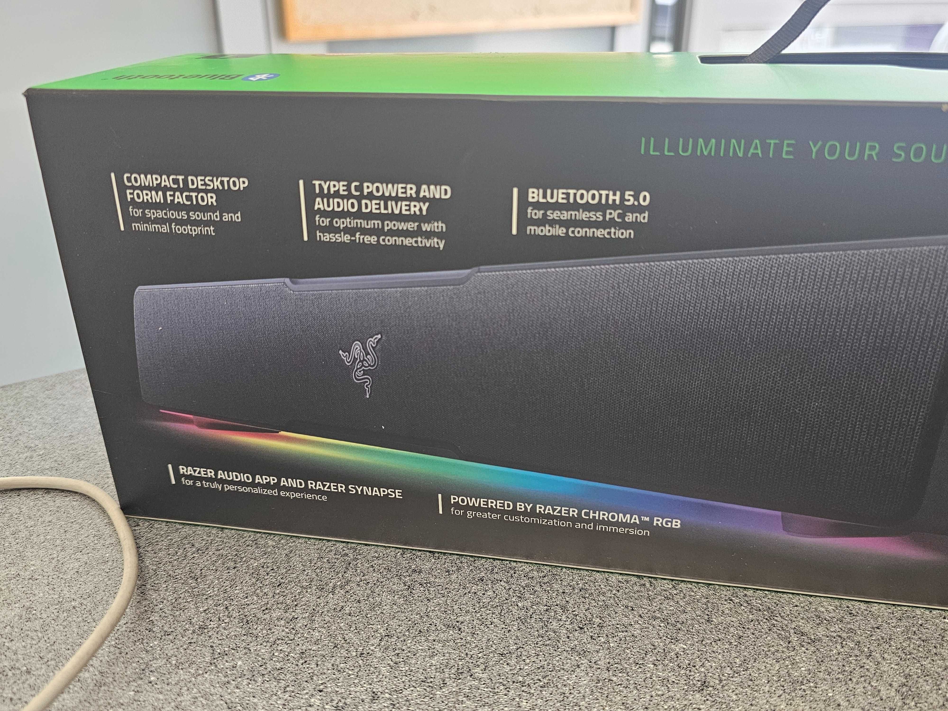 Głośnik Bluetooth soundbar gamingowy RAZER Leviathan V2 X