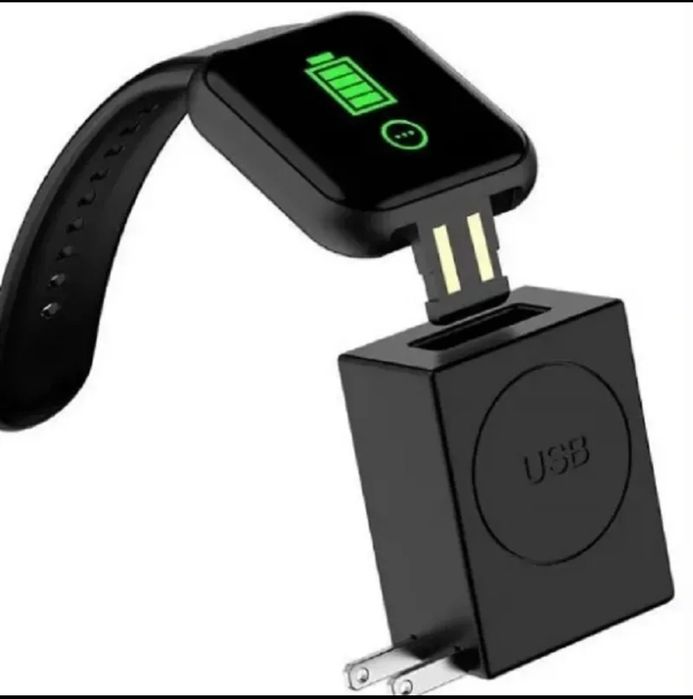 Smart watch w kolorze czarnym