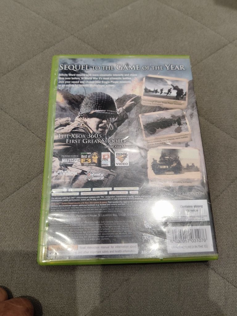 Gra Xbox 360 call of duty 2