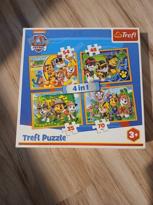 Puzzle psi patrol 4 in 1
