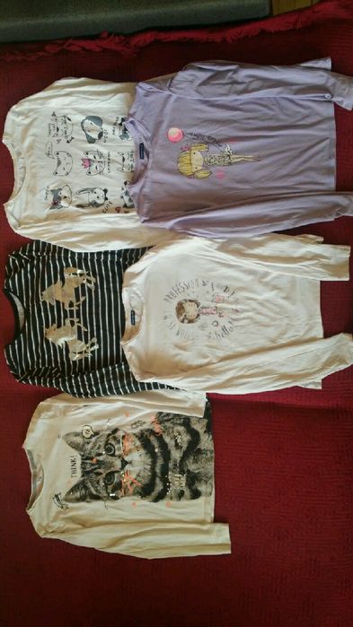 Super ubrania dla dziewczynki 146 - 158 jak nowe 30 szt