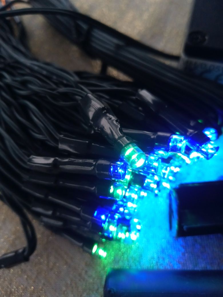 Lampki choinkowe led , solarne,