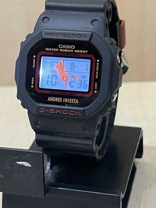Zegarek Casio Andres Iniesta dw-5600ai, wodoszcz 200m/Komis Krzysiek