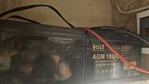 8x Bateria AGM 100Ah, magazyn energii ups 9,6kwh
