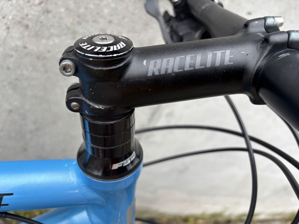Rower gravel flat bar, deore xt, Avid db
