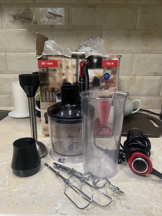 Блендер миксер 4 в1