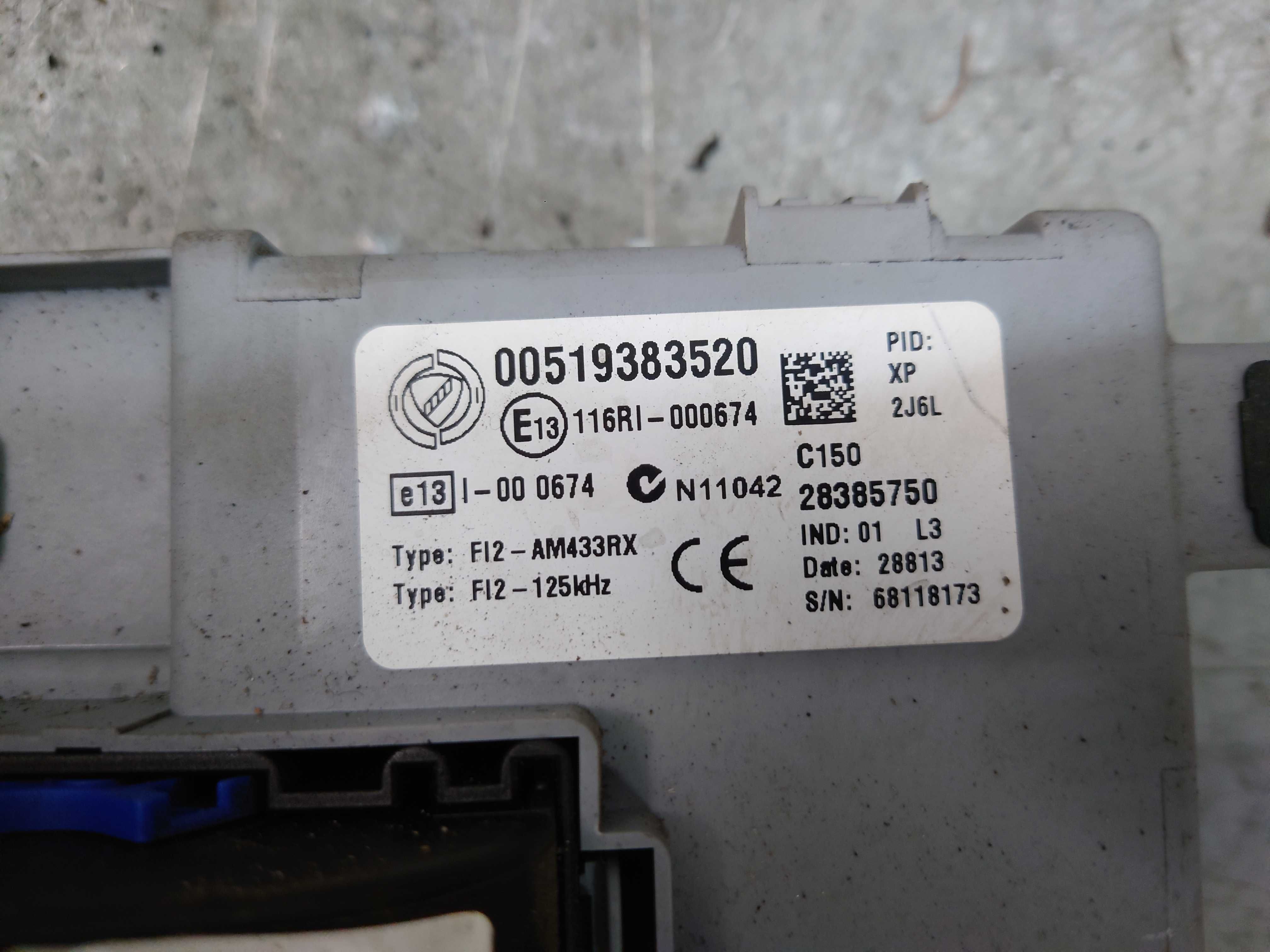 Fiat Doblo II 1.3 JTD Zestaw Startowy Sterownik Stacyjka Kluczyk