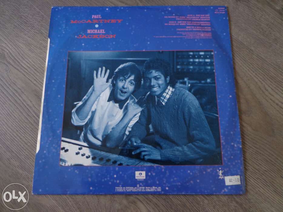 Disco vinil lp Paul Mccartney - Michael jackson say say say